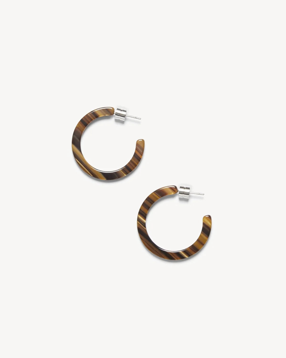 Mini Hoops ~ Tiger's Eye
