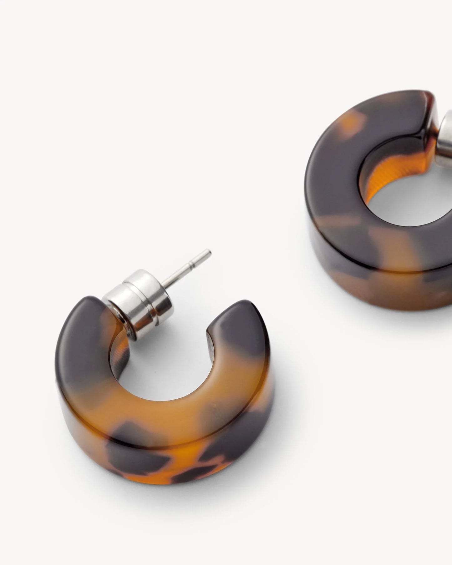 Muse Hoops ~ Classic Tortoise