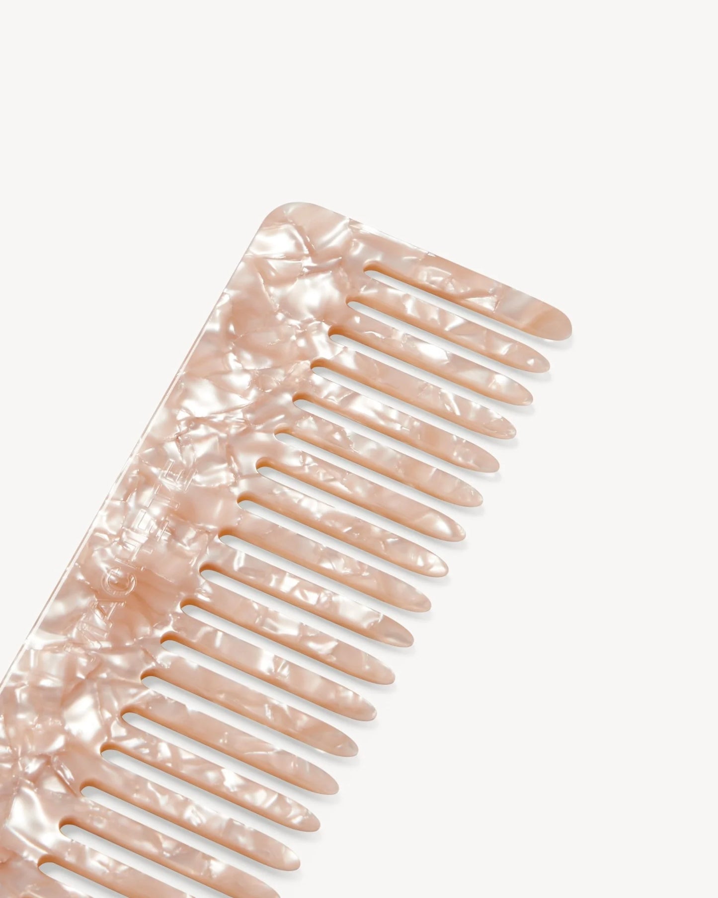 Hair Comb ~ Peach Shell