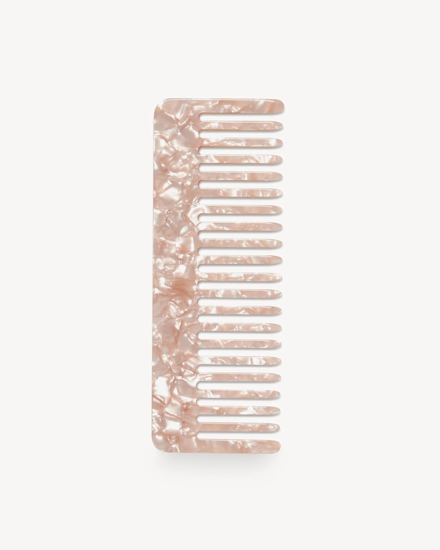 Hair Comb ~ Peach Shell