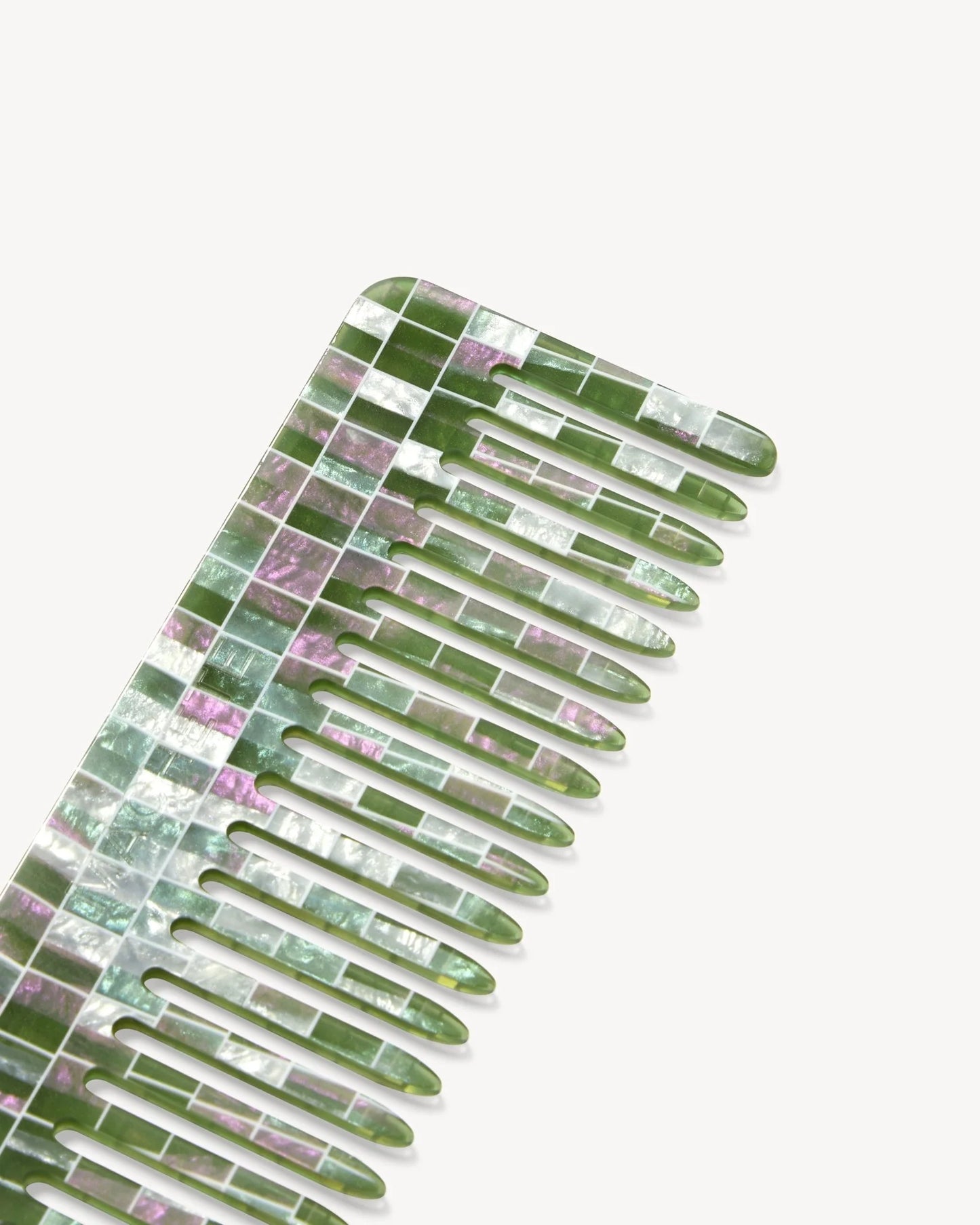 Hair Comb ~ Vert Shell Checker