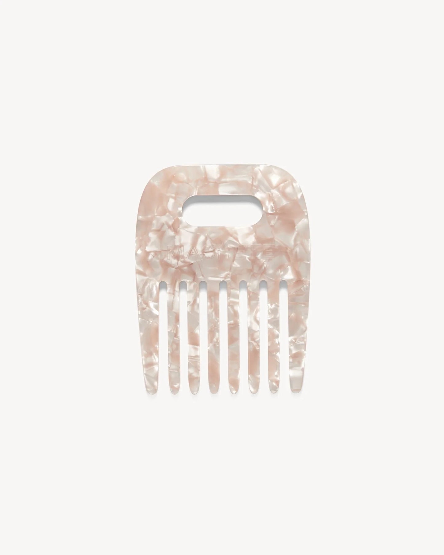 Hair Comb ~ Peach Shell