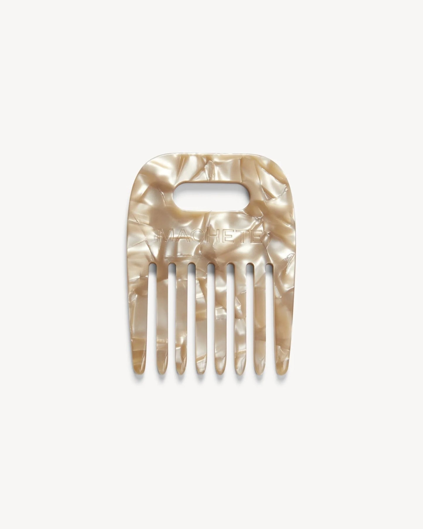 Hair Comb ~ Sand Shell