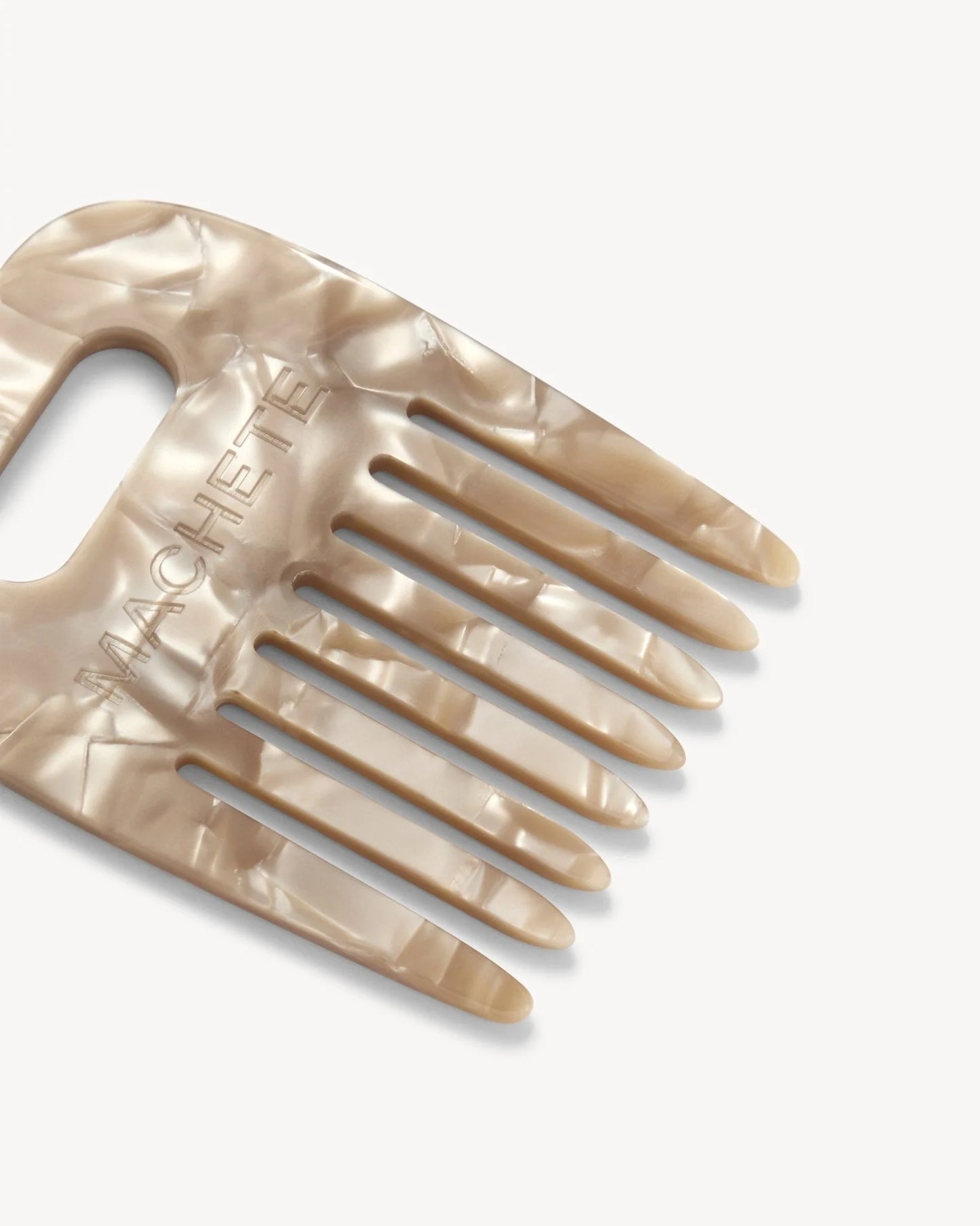 Hair Comb ~ Sand Shell