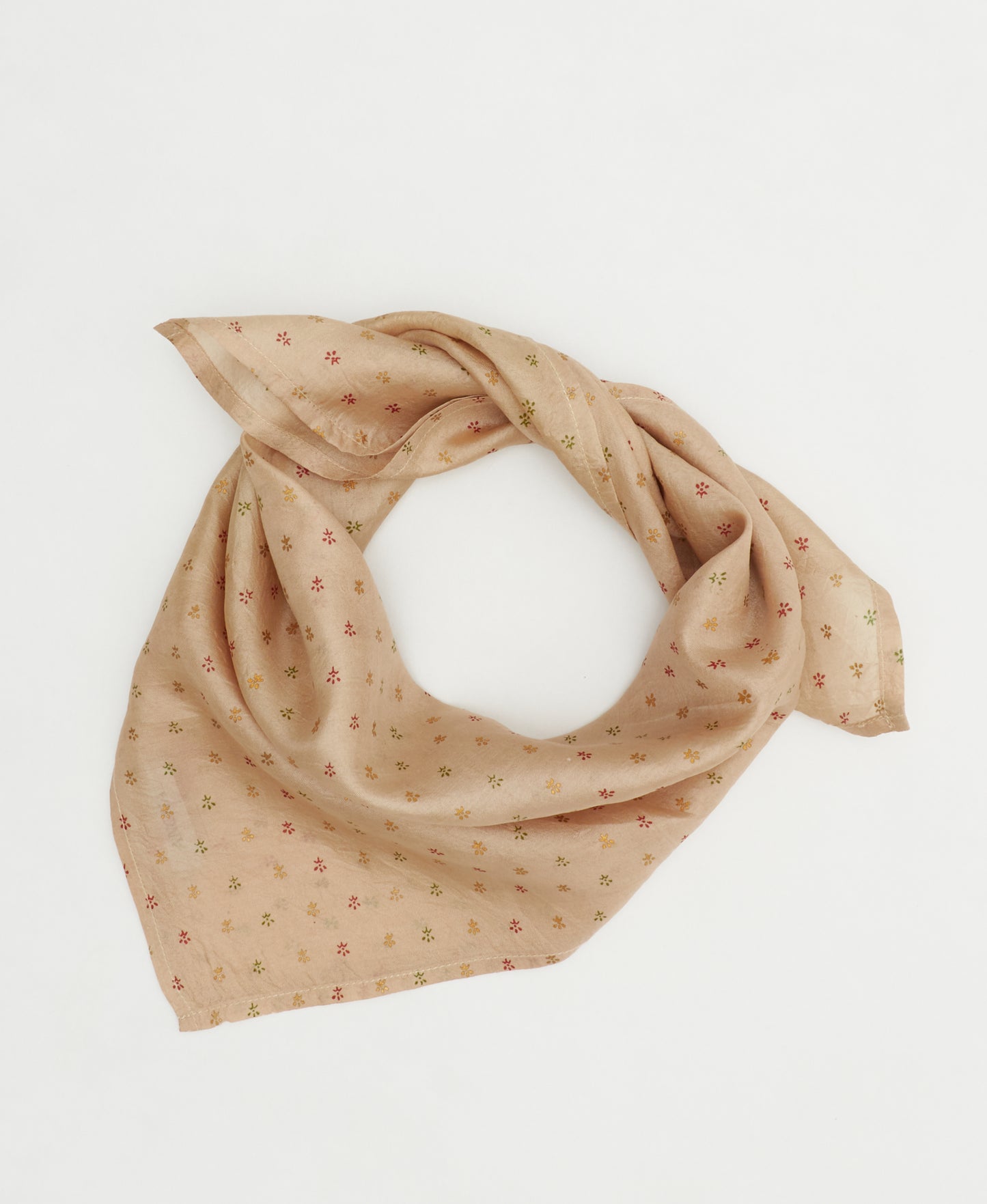 Vintage Silk Bandana ~ Sunkissed