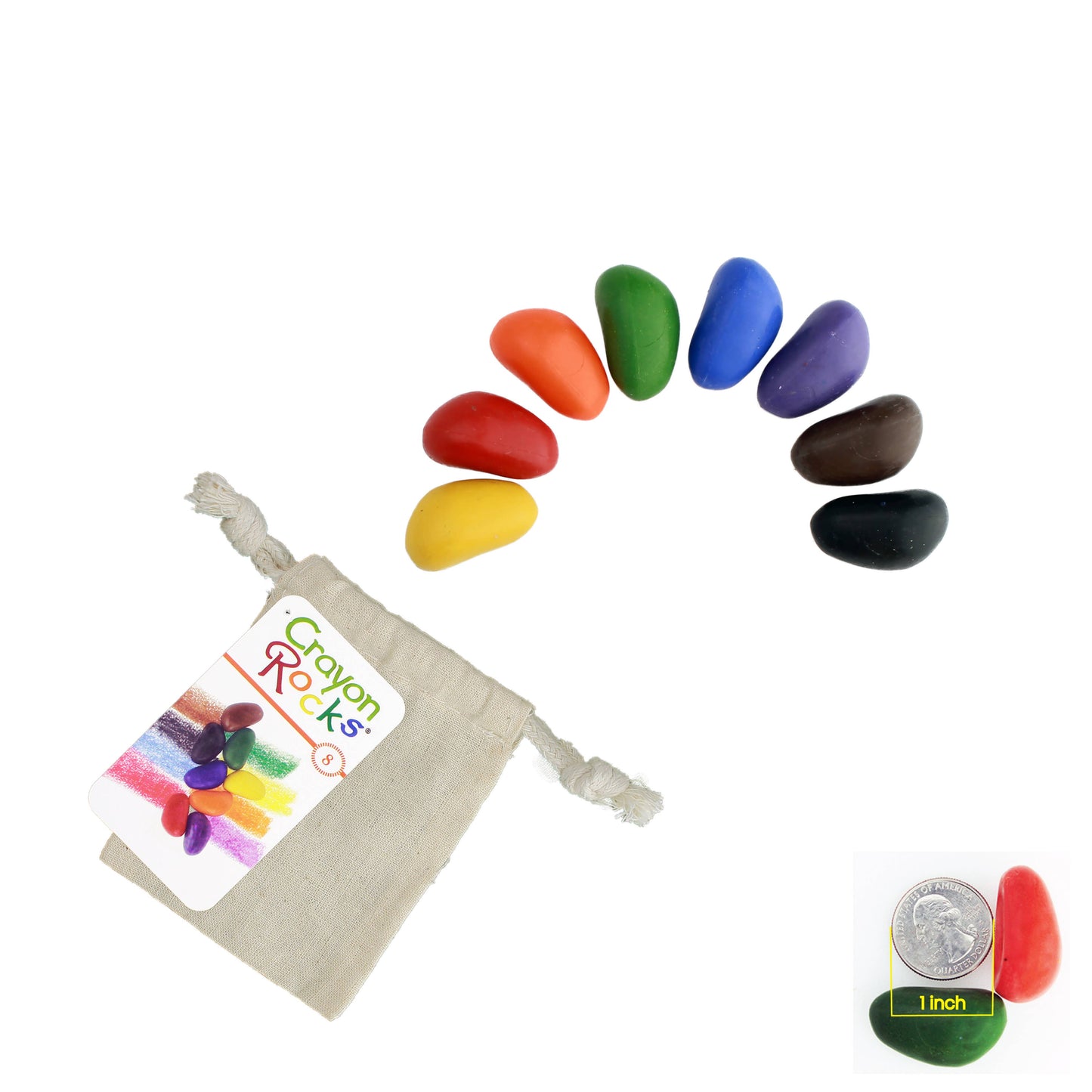 Crayon Rocks ~ 8 Colors