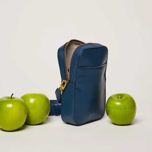 Apple Leather Crossbody Bag