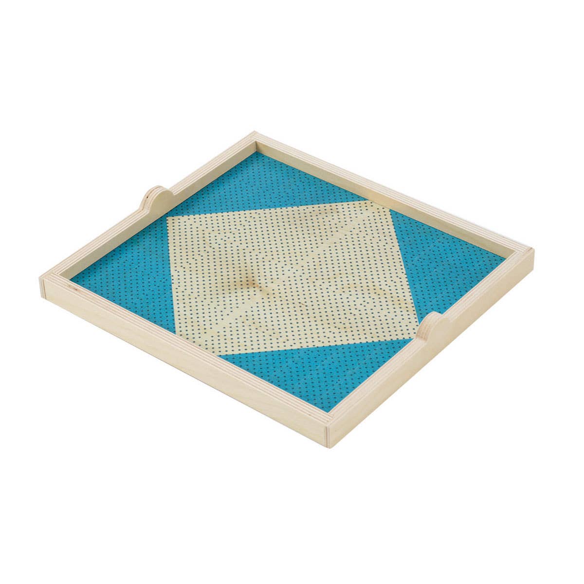 Square Serving Tray ~ Cortina Blue