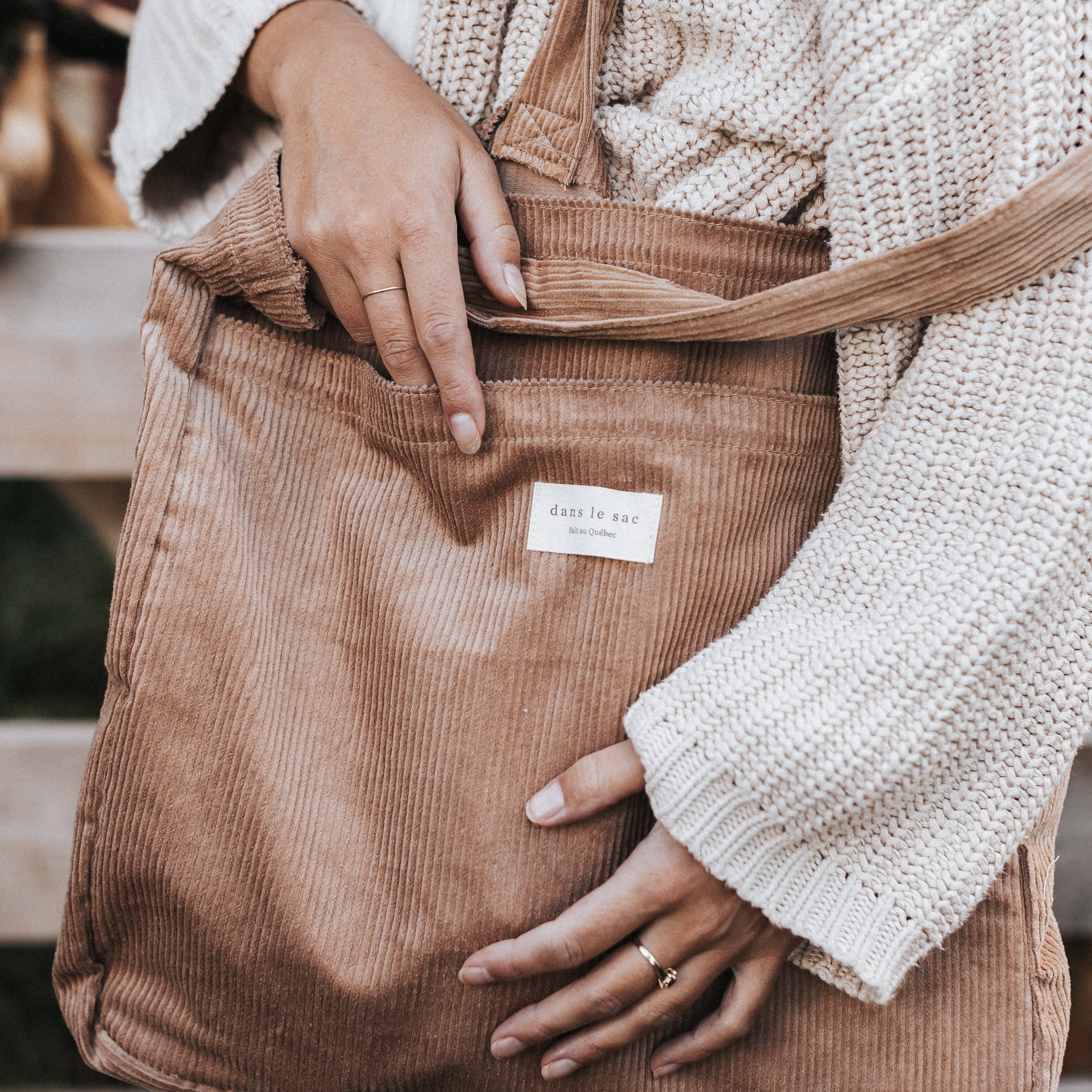 Large Corduroy Bag