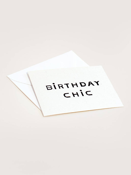 Greeting Card ~ Birthday Chic