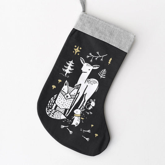 Christmas Stocking ~ Deer and Friends